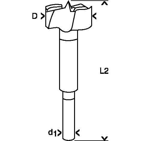 Broca-para-Madeira-Bosch-Fresadora-Forstner-160mm