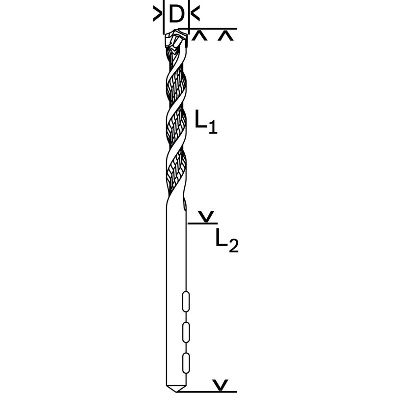 Broca-Bosch-CYL-5-para-concreto-e-pedra-Cilindrico-Ø12-x-90-x-150mm