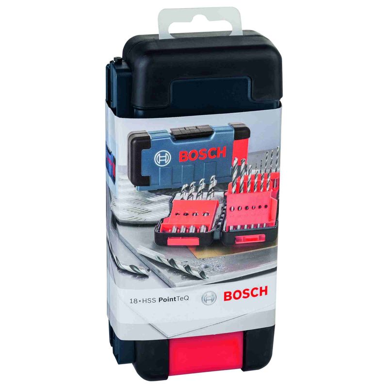 Broca-para-Metal-Bosch-Aco-Rapido-HSS-PointTeQ-ToughBox-10-100mm---18-unidades