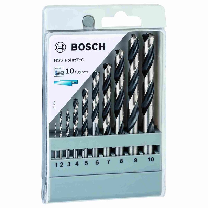 Broca-para-Metal-Bosch-Aco-Rapido-HSS-PointTeQ-1-10mm-Broca-para-Metal-Bosch-Aco-Rapido-HSS-PointTeQ-10-100mm-com-10-unidades