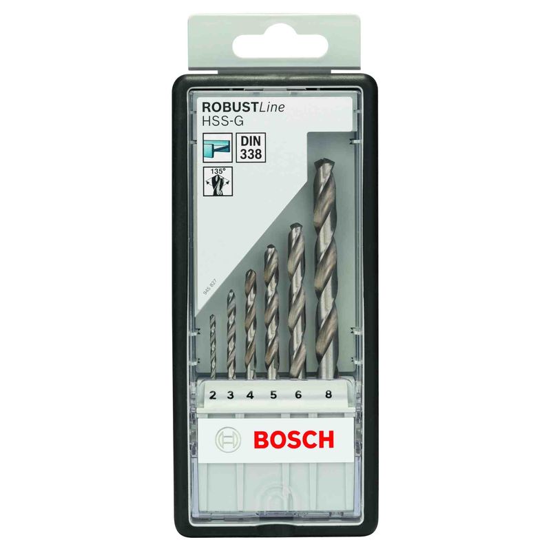 Broca-para-Metal-Bosch-Aco-Rapido-HSS-G-Robust-Line-20-80mm---6-unidades