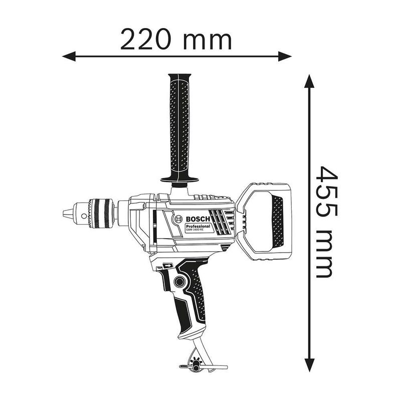 Furadeira-Sem-Impacto-Bosch-GBM-1600-RE-850W-110V