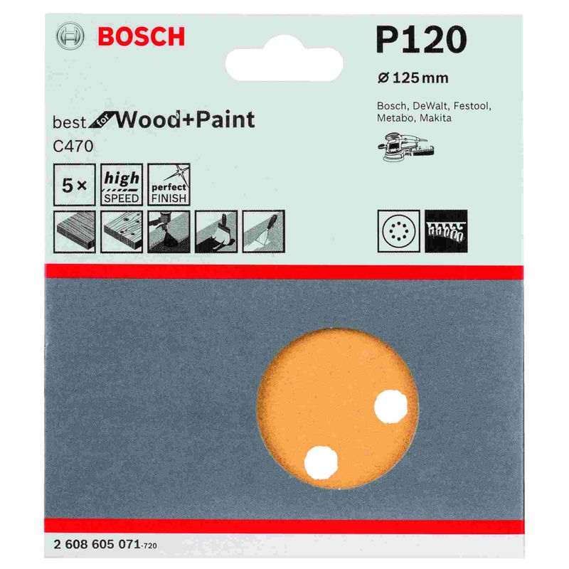 Disco-de-Lixa-Bosch-C470-Best-for-Wood-Paint-125mm-G120---5-unidades