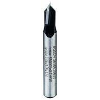 Fresa Bosch Standard de ranhurar em V 1/4" D1 6,3mm L 9,2mm G 45mm 90°