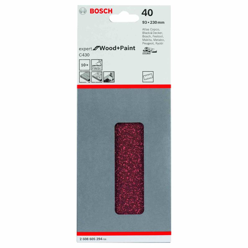Folha-de-Lixa-Bosch-C430-Expert-for-Wood-Paint-93x230mm-G40---10-unidades