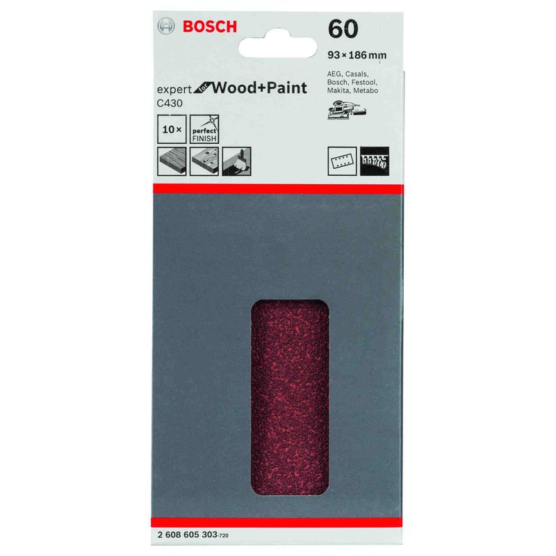 Folha-de-Lixa-Bosch-C430-Expert-for-Wood-Paint-93x186mm-G60---10-unidades