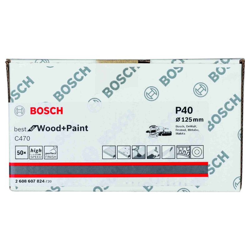 Disco-de-Lixa-Bosch-C470-Best-for-Wood-Paint-125mm-G40---50-unidades