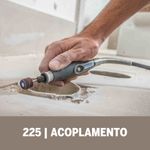 Acoplamento-de-Microrretifica-Dremel-225-Eixo-Flexivel-para-Detalhes