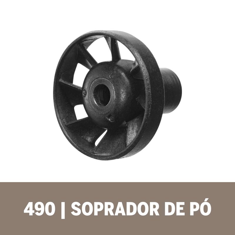 Acoplamento-de-Microrretifica-Dremel-490-Soprador-de-Po