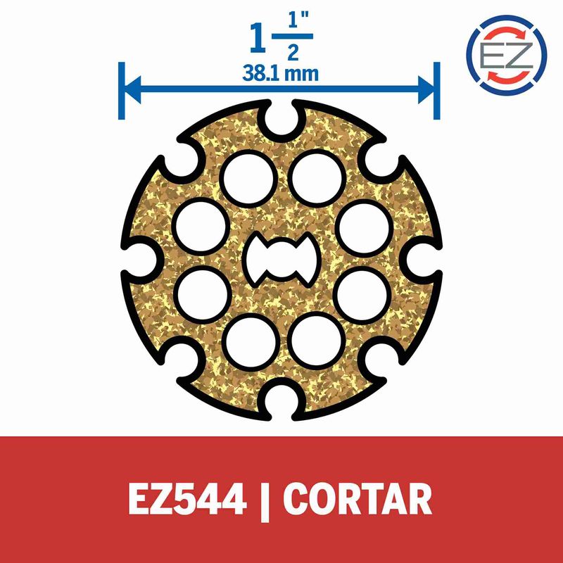 Disco-de-Corte-Perfilar-Dremel-381mm-com-Sistema-de-Troca-Rapida-EZ544-Disco-de-Corte-Perfilar-Dremel-381mm-para-Madeira-Sistema-de-Troca-Rapida-EZ544