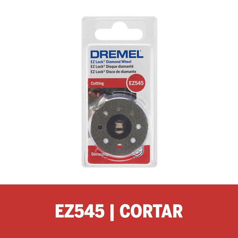 Disco diamantado 38,1 mm ez lock dremel ez545