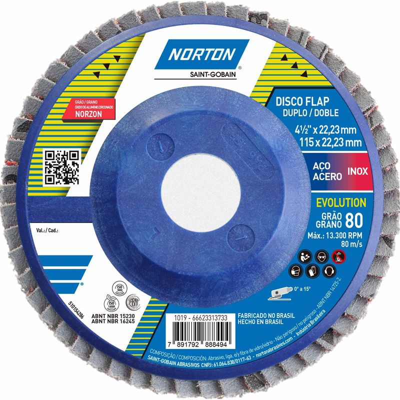 Disco-Flap-Norton-Evolution-Norton-R822-Grao-80-115x2223mm