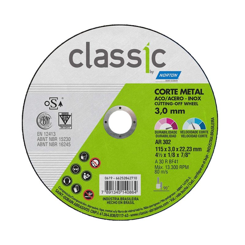 Disco-de-Corte-Norton-Classic-115x30x2223mm