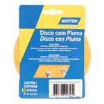 Kit-5-Discos-de-Lixa-Madeira-Norton-G125-Grao-80-127mm-8-furos