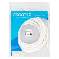 Tubo Espiral PE Branco Frontec 3/4