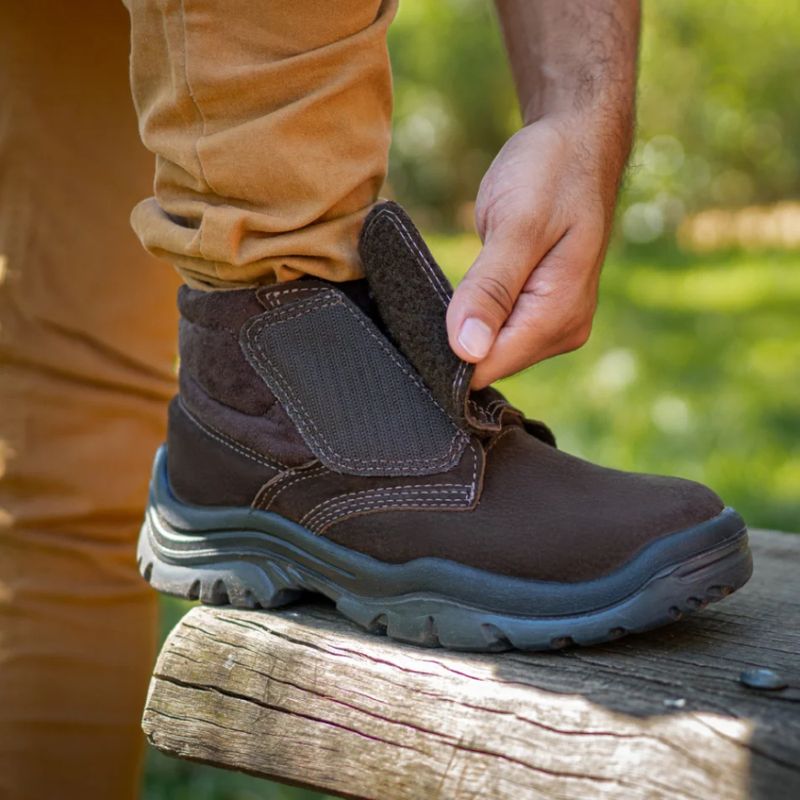 Bota de segurança store bracol com velcro