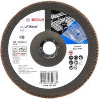 Disco Flap Bosch Best for Metal 180mm G60 Curvo Fibra de Vidrio