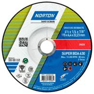 Disco de Desbaste Norton BDA630 115 x 6,4 x 22,23mm 66252841265