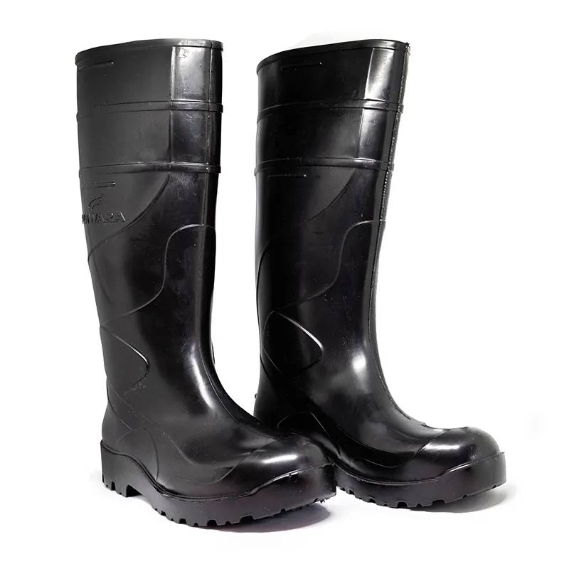 Bota de pvc cano hot sale longo